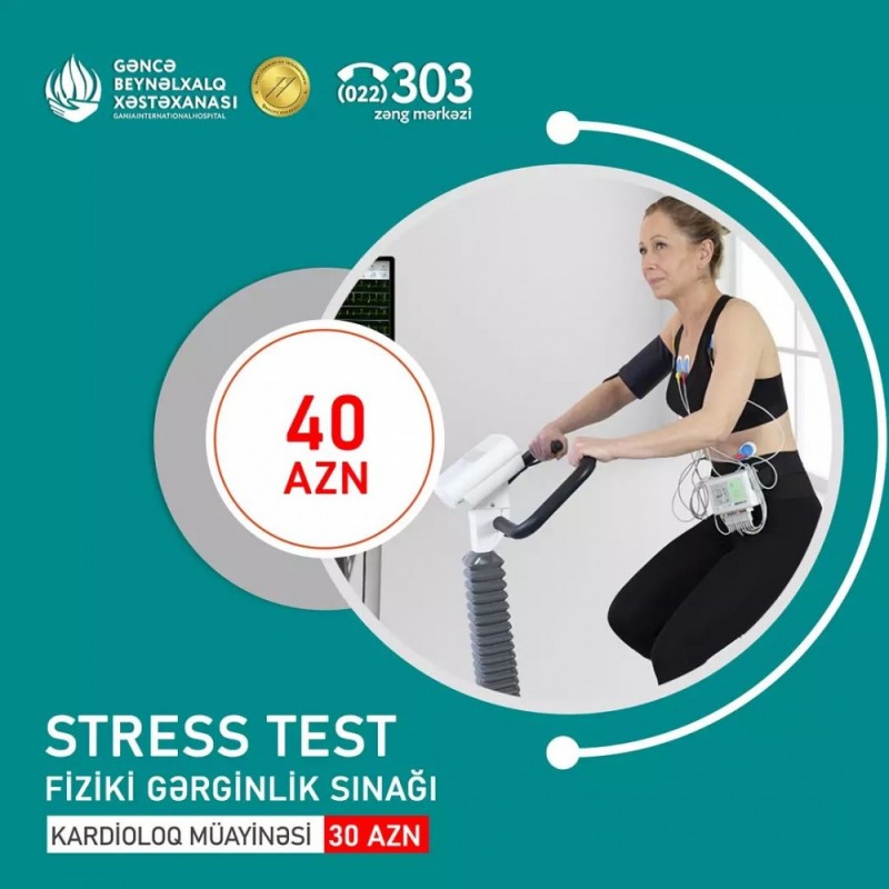 STRESS TEST fiziki gərginlik sınağı 40 AZN
